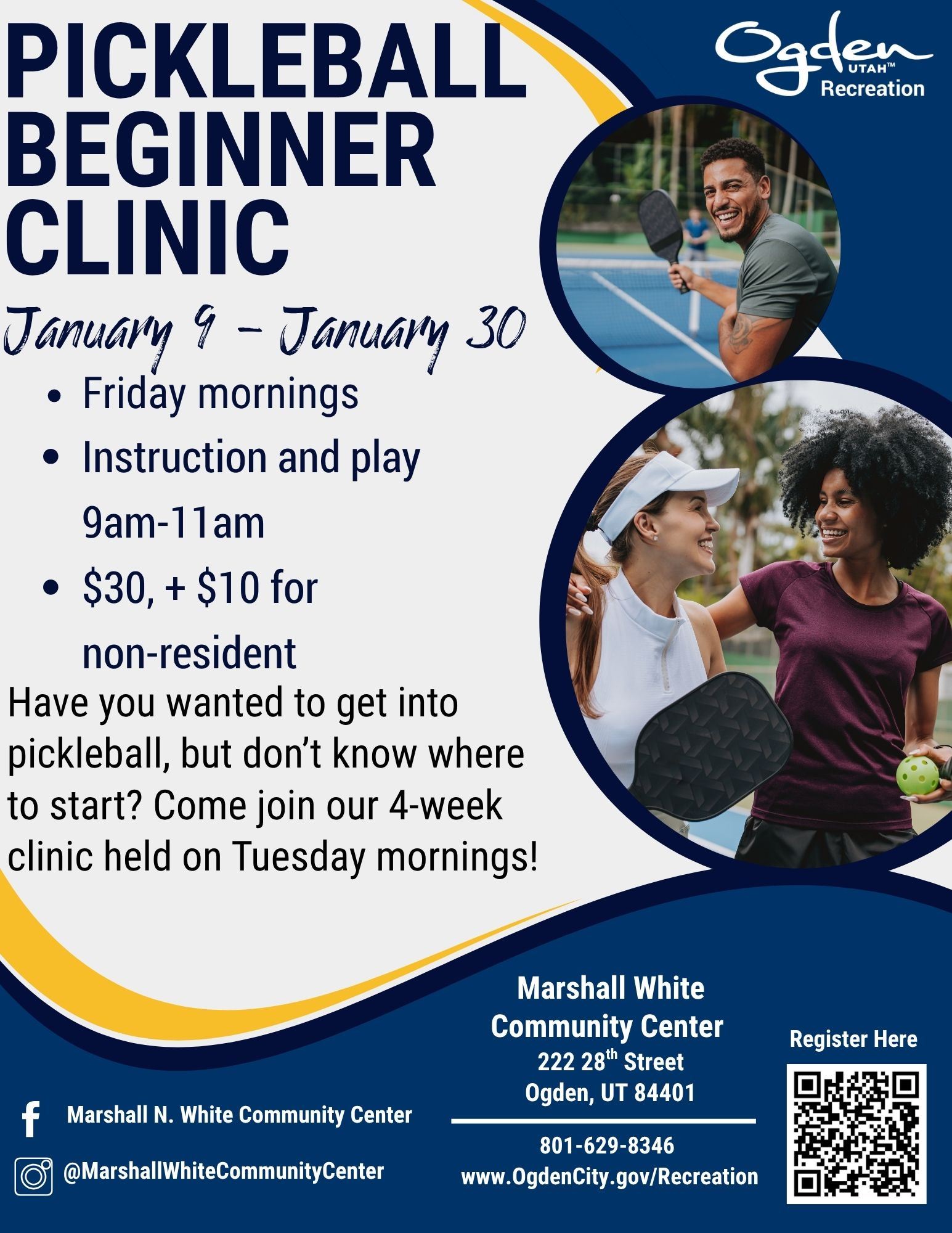 Pickleball Clinic (Winter)