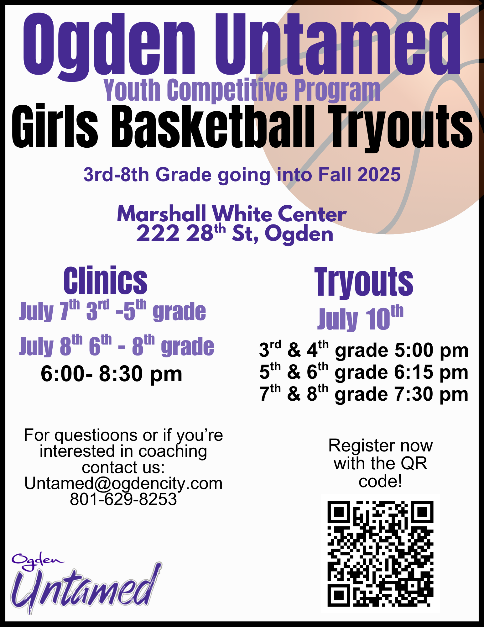 Untamed Girls basketball