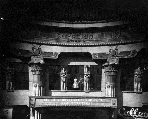 Close up of the Egyptian Theatre